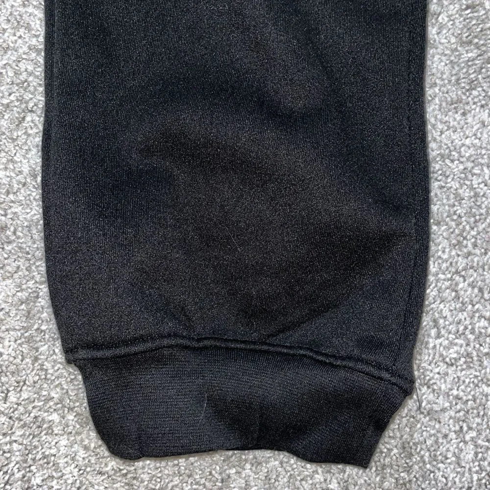 Big Man Black ZOO YORK Cuffed Track Sweat Jogger Fleece Urban Pants Sweatpants
